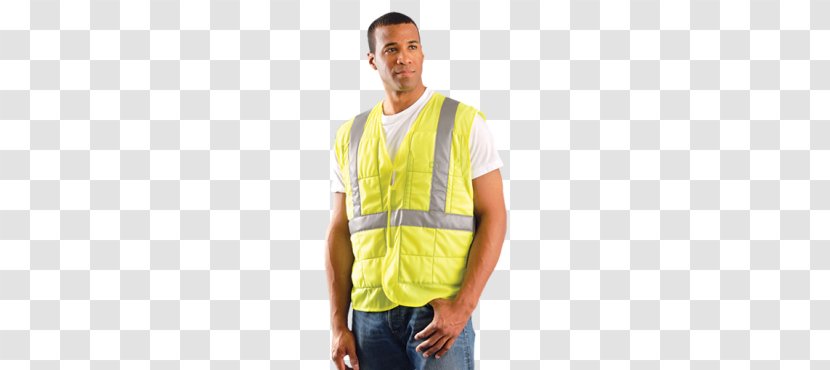Gilets High-visibility Clothing T-shirt Cooling Vest - Cotton Transparent PNG