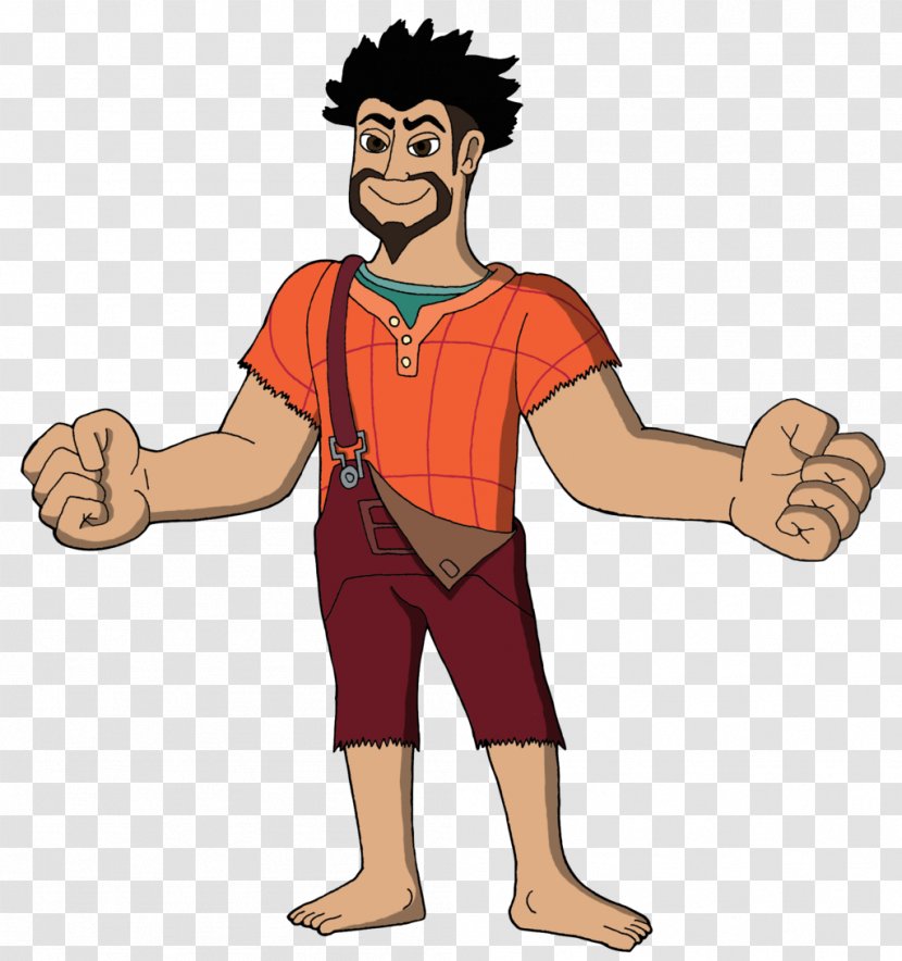 Baloo Kronk Ariel YouTube Male - Cartoon - Wreck It Ralph Transparent PNG