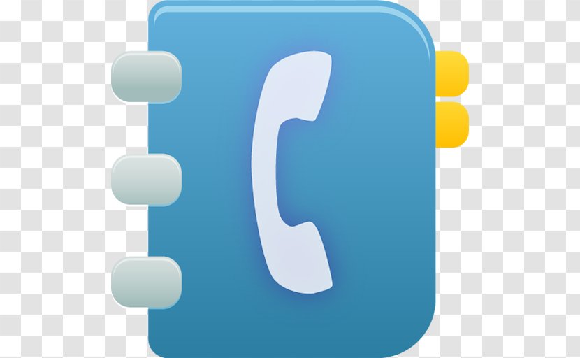 Blue Text Symbol Sky - Phonebook Transparent PNG