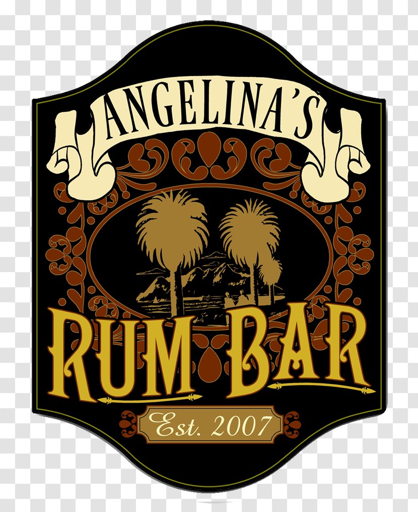 Rum Cigar Bar Pub Man Cave - Menu Sign Transparent PNG