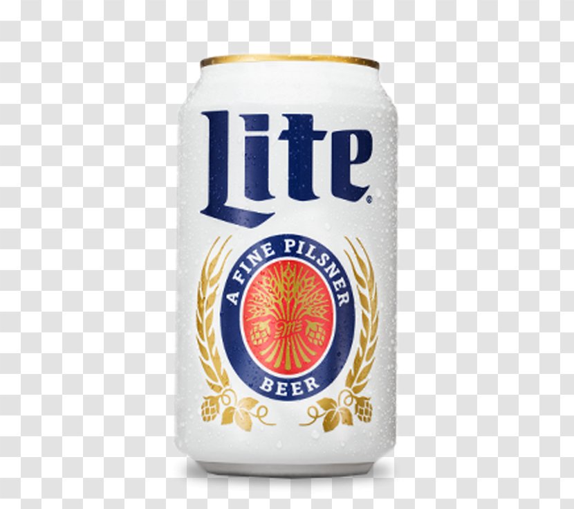 Miller Lite Beer Brewing Company Lager Drink Can Transparent PNG
