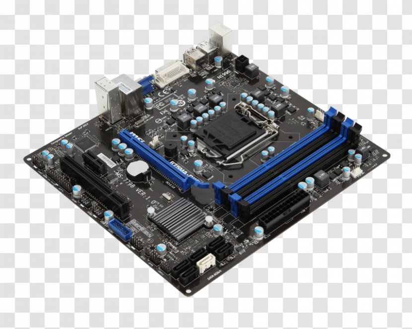 Intel Motherboard LGA 1155 CPU Socket MicroATX - Technology Transparent PNG