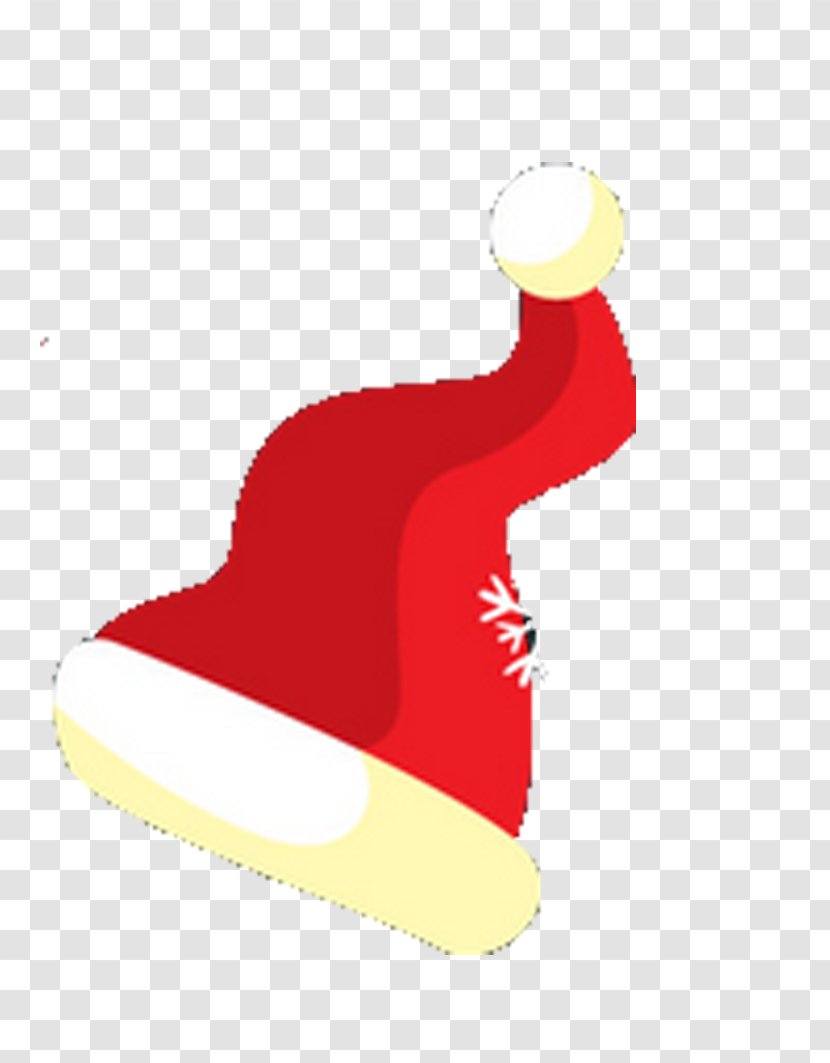 Red Christmas Hat - Vecteur - Sombrero Transparent PNG