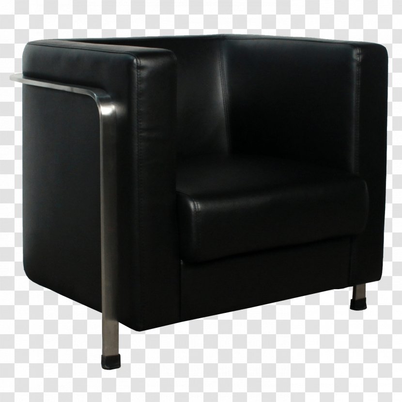 Club Chair Loveseat Armrest Couch - Black M - Design Transparent PNG