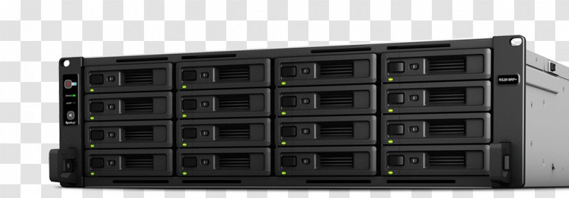 Synology RackStation RS2818RP+ 16-Bay Rackmount NAS For SMB Network Storage Systems Inc. Data - Device - Diskstation Ds212j Transparent PNG