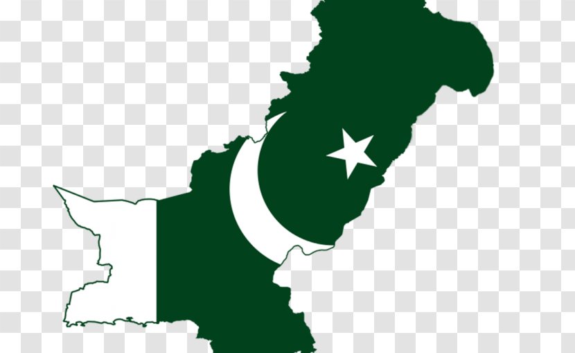 Flag Of Pakistan Blank Map - Bangladesh Transparent PNG