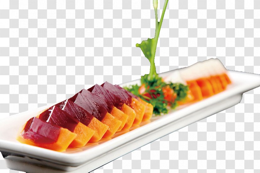 Sashimi Dessert Recipe - Asian Food - Color Papaya Frozen Transparent PNG