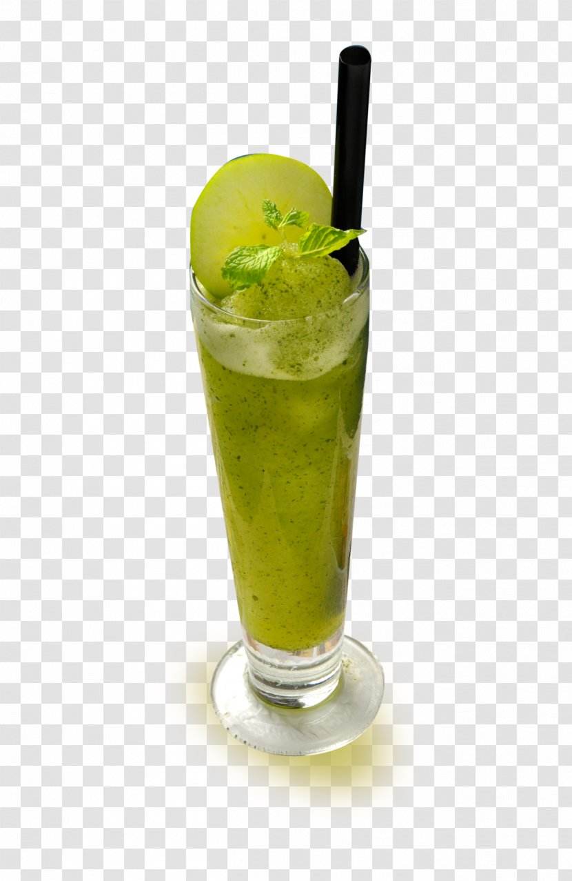 Juice Cocktail Garnish Mojito Limeade - GREEN APPLE Transparent PNG