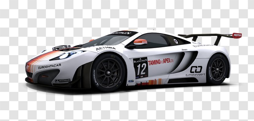 McLaren 12C Automotive Sports Car Racing - Endurance - Lion Of Judah Transparent PNG