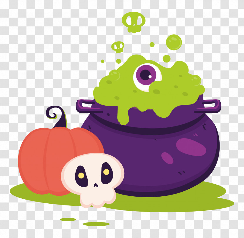 Spooky Sticker Halloween Object Halloween Element Transparent PNG