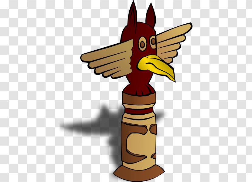 Totem Pole Tiki Clip Art - Clipart Transparent PNG