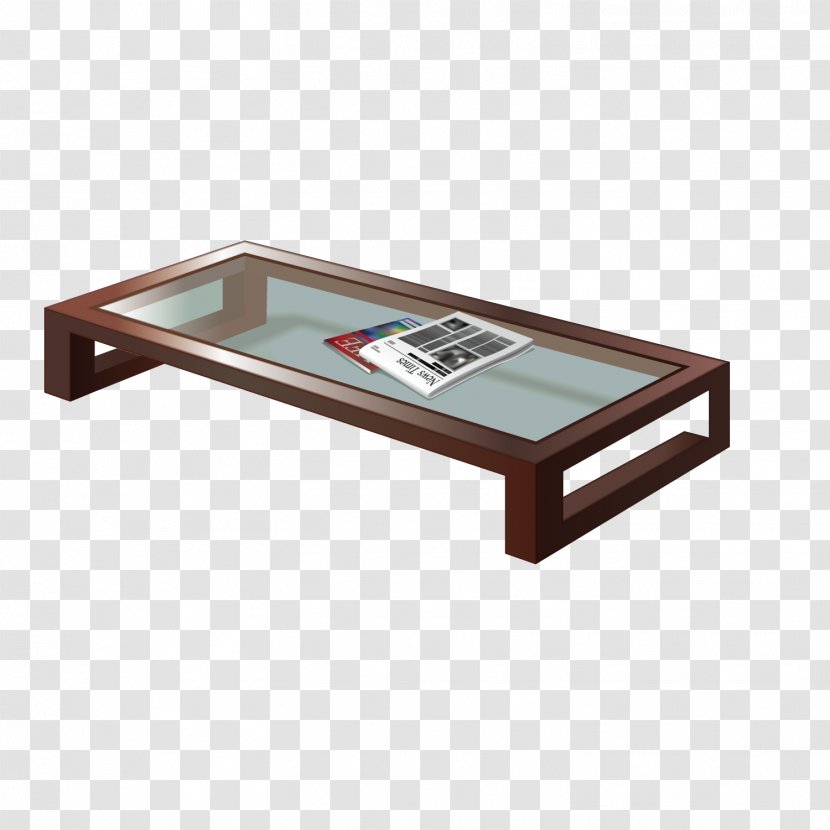 Table Furniture Living Room Bedroom - Simple Transparent PNG