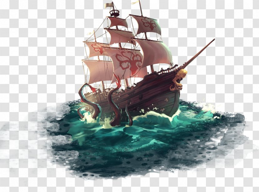 Sea Of Thieves Deep Rock Galactic Xbox One Electronic Entertainment Expo 2016 Video Game - Piracy - Pirate Ship Transparent PNG
