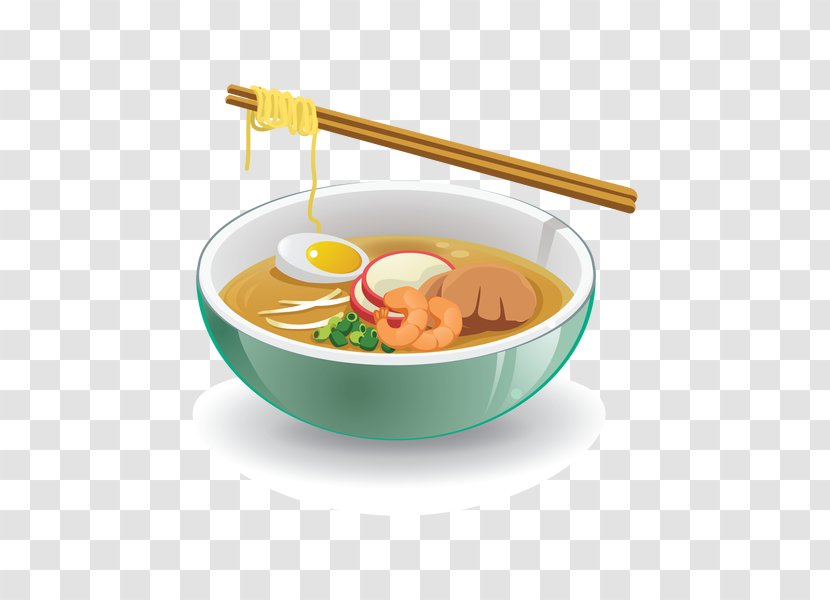 Soup Chopsticks Asian Cuisine Bowl Ingredient - Cutlery - Dishware Transparent PNG