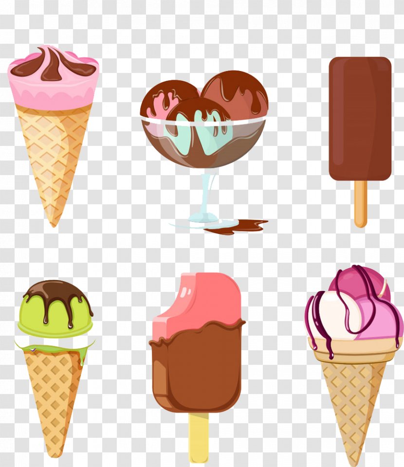 Ice Cream Cone Pop Torte - Sweetness - Popsicle Transparent PNG