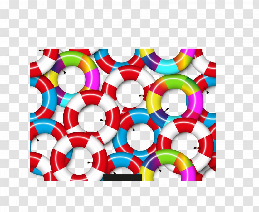 Lifebuoy Swim Ring Clip Art - Rectangle - Color Transparent PNG
