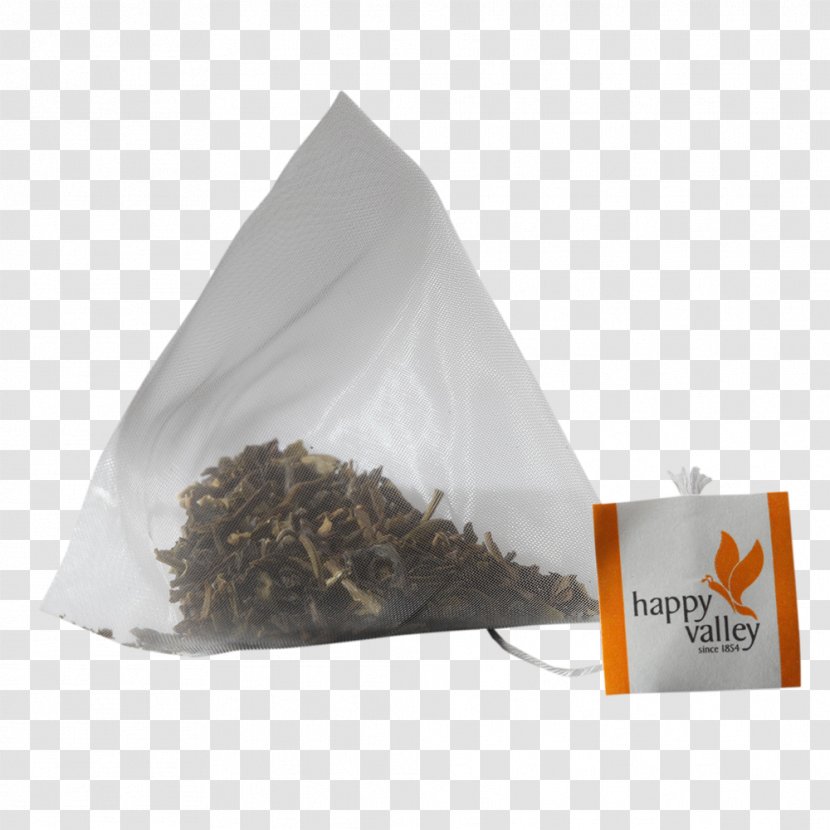Happy Valley Tea Estate Earl Grey Green Darjeeling - Fair Trade - Black Teabag Transparent PNG