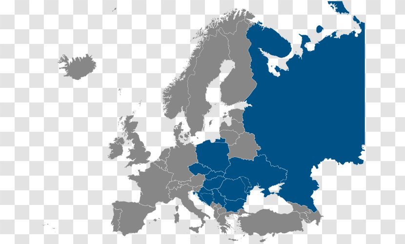 European Union Vector Graphics Map - Mapa Polityczna Transparent PNG