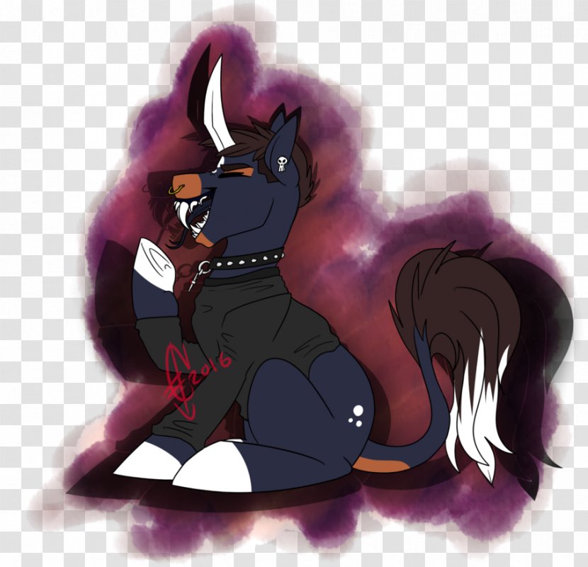 Horse Demon Cartoon Legendary Creature - Like Mammal Transparent PNG