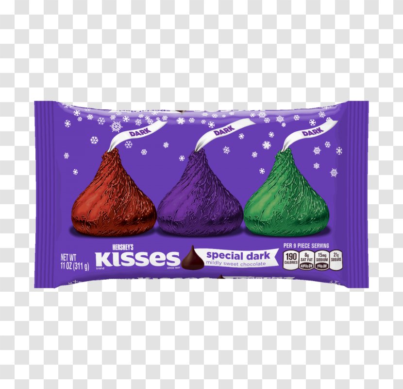 Chocolate The Hershey Company Hershey's Kisses Supermarket - Magenta Transparent PNG