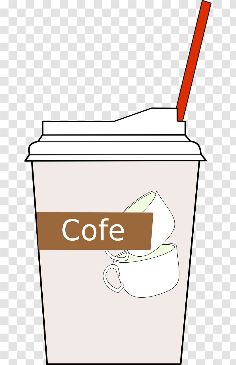 Iced Coffee Cafe Latte Clip Art - Food Transparent PNG