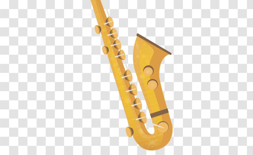 Clarinet Family Saxophone Musical Instruments - Watercolor Transparent PNG