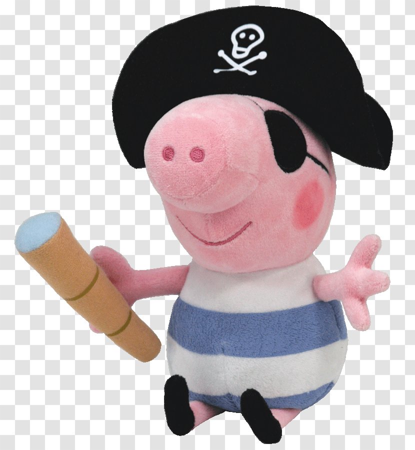 George Pig Ty Inc. Stuffed Animals & Cuddly Toys Beanie Babies - Material Transparent PNG