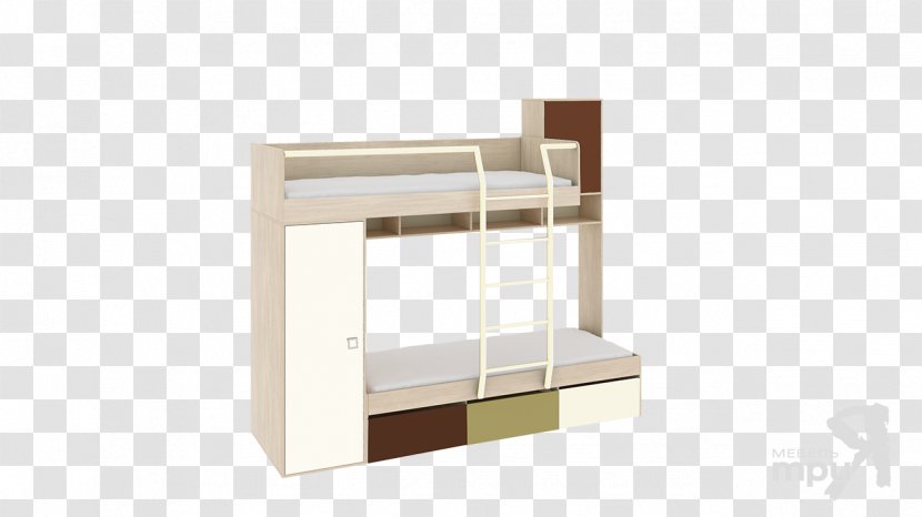 Shelf Table Bunk Bed Nursery - Tetris Transparent PNG