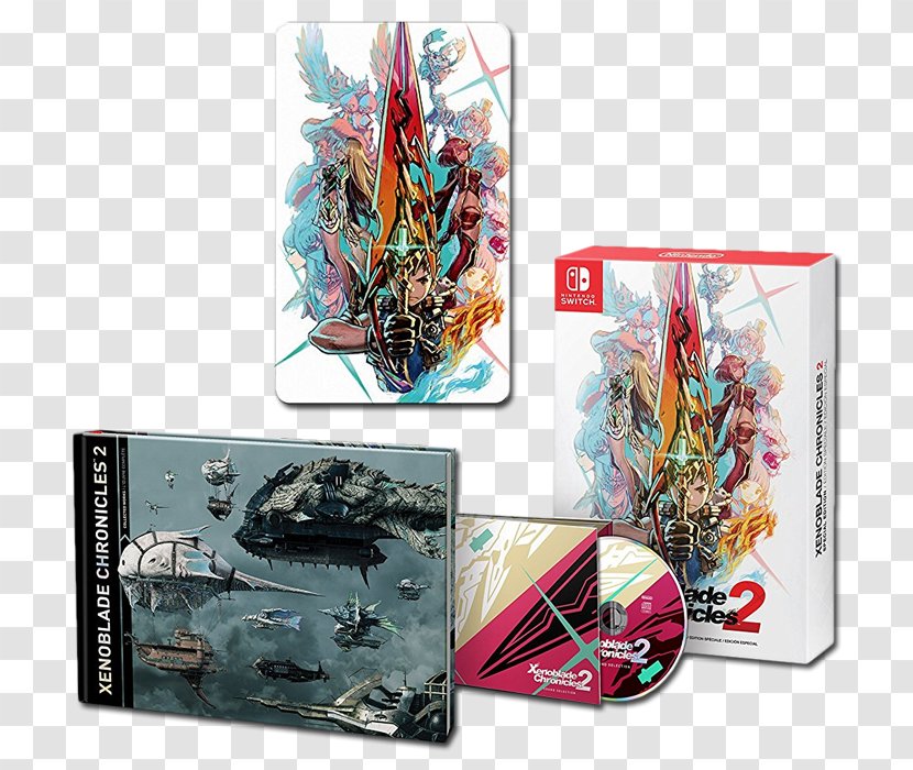 Xenoblade Chronicles 2 Nintendo Switch Wii U - Plastic Transparent PNG