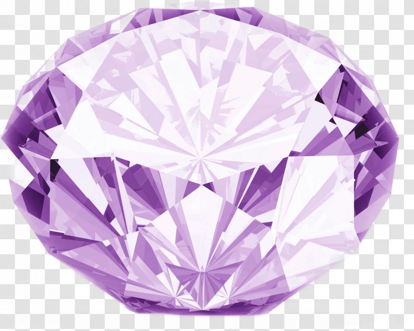 Diamond Purple - Gemstone - Image Transparent PNG