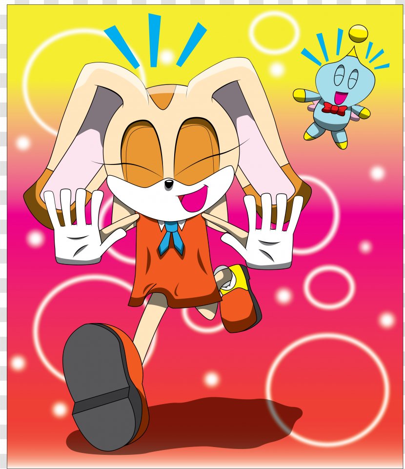 DeviantArt Sonic The Hedgehog Video Games Cream Rabbit Illustration - Drawing - Cheesesticks Cartoon Transparent PNG