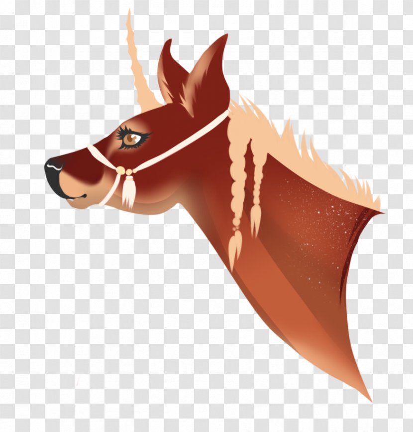 Dog Mustang Halter Illustration Pack Animal - Rein Transparent PNG