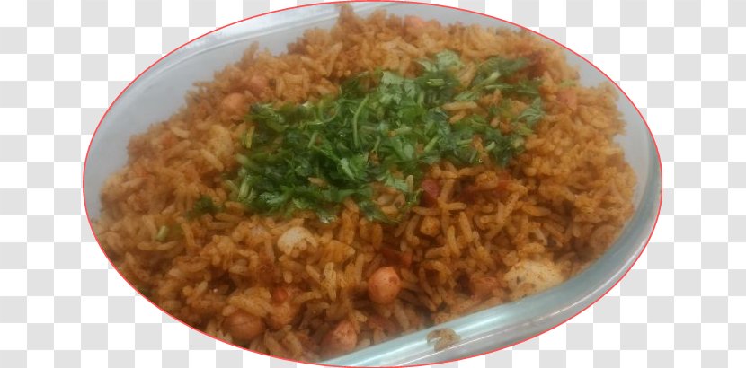 Spanish Rice Chinese Cuisine Hainanese Chicken Vegetarian Pulihora - Asian Food - Dish Transparent PNG