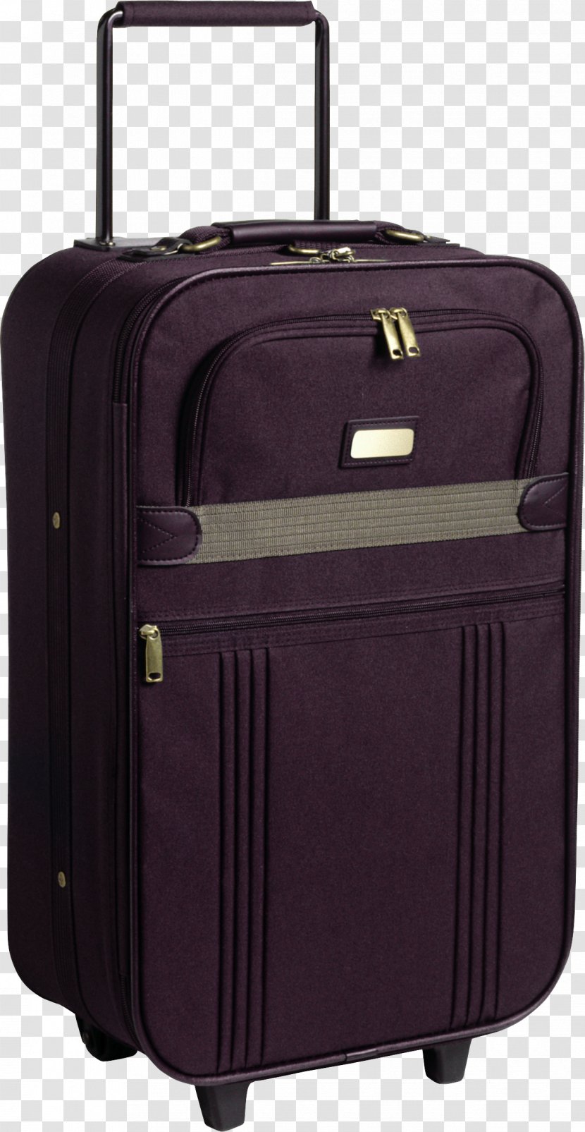 Suitcase Handbag Clip Art - Zipper Transparent PNG