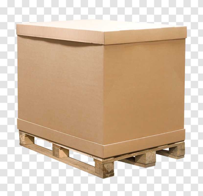 Box Pallet Less Than Truckload Shipping Crate Container Transparent PNG