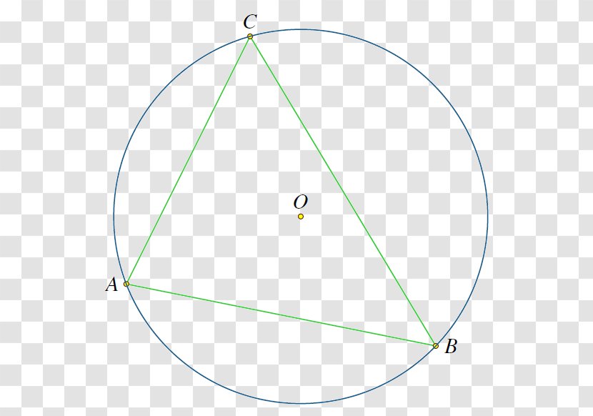Circle Point Angle - Triangle Transparent PNG