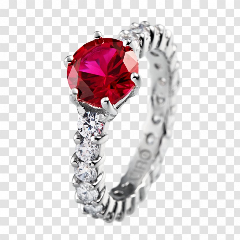 Ruby Earring Jewellery Diamond - Wedding Transparent PNG