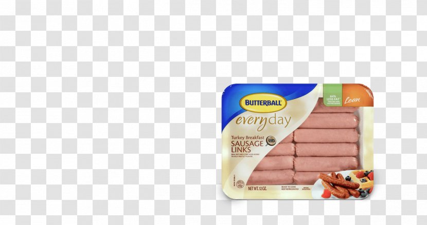 Breakfast Sausage Rookworst Turkey Meat - Bacon - Sausages Transparent PNG