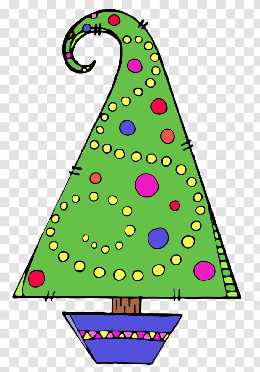 Christmas Tree Ornament Clip Art - Paint By Number Transparent PNG