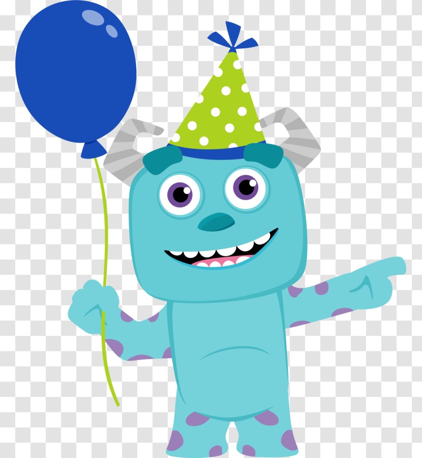 Monster Party Mike Wazowski Monsters, Inc. Clip Art - Walt Disney Company - Baby Cliparts Transparent PNG