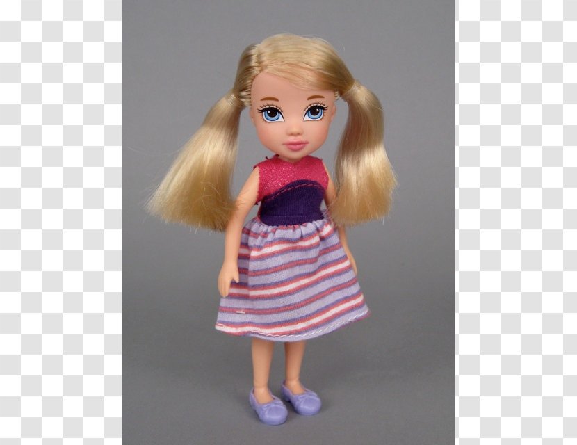 Toddler Violet Brown Hair Barbie Transparent PNG