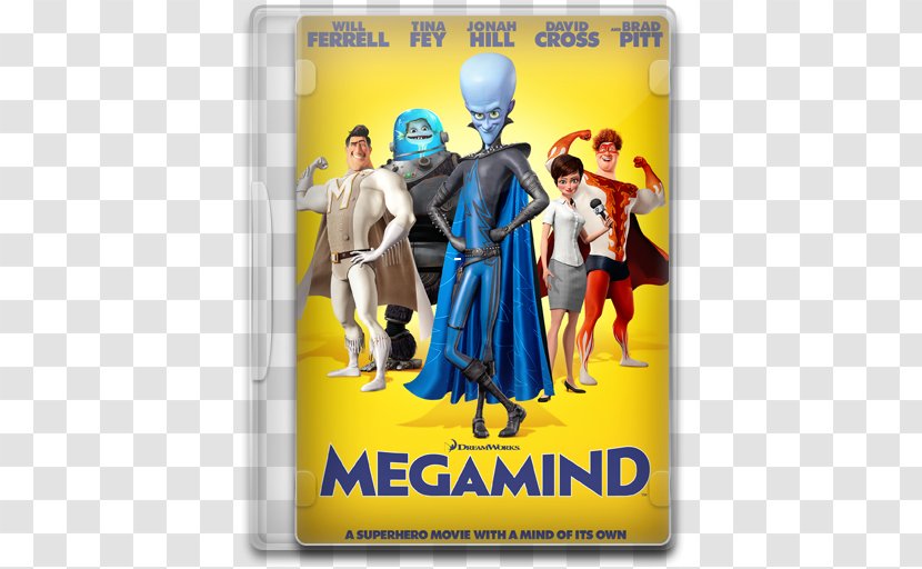 Film Poster Megamind Animated Black Mamba - Movie Mega Pack 5 Transparent PNG