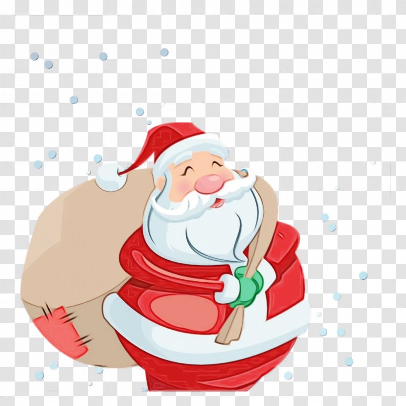Santa Claus - Cartoon - Christmas Fictional Character Transparent PNG