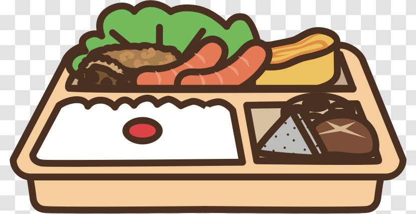 Bento Japanese Cuisine Clip Art Lunchbox Transparent PNG
