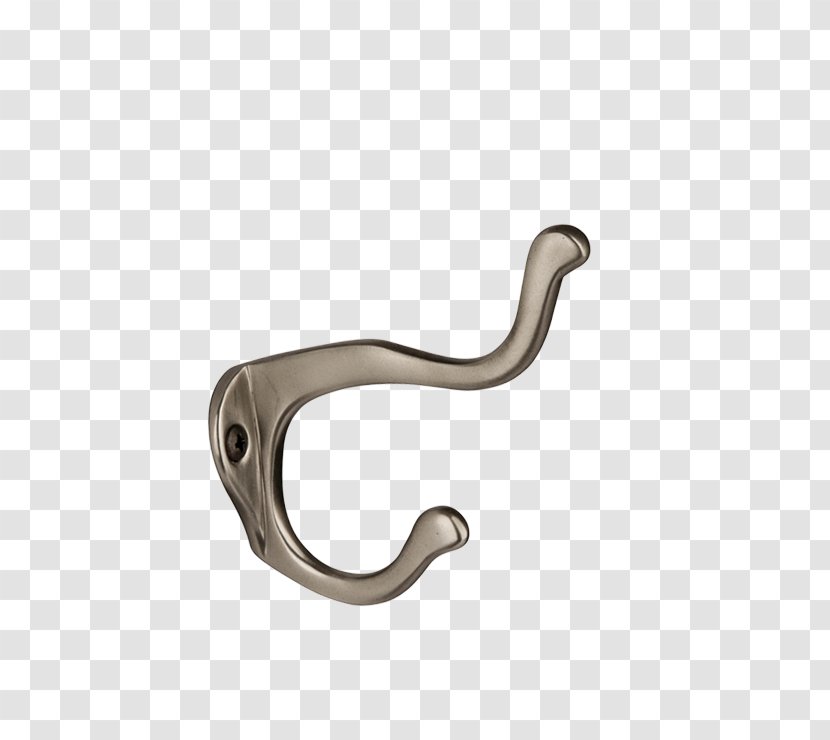 Silver Clothing Accessories Hook Antique Transparent PNG