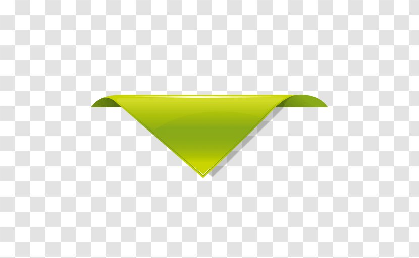 Triangle Shape Line - Green - Labelling Vector Transparent PNG