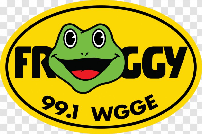 Froggy WGGE Parkersburg WGGY Radio Station - Sign Transparent PNG