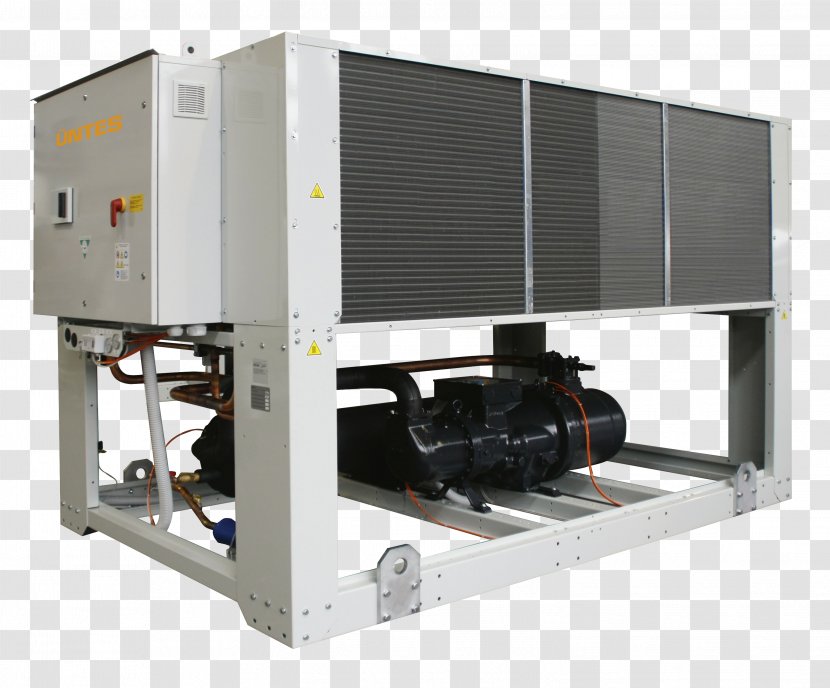 Machine Chiller Scroll Compressor Maryland Air-cooled Engine Transparent PNG