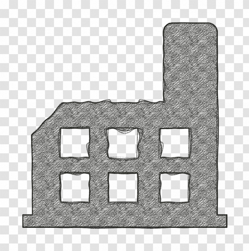Trading Icon Buildings Icon Factory Building Silhouette Icon Transparent PNG