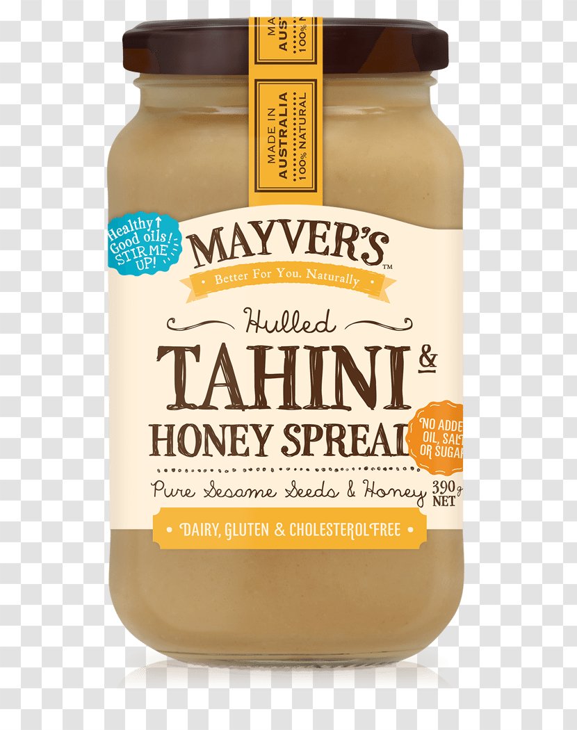 Organic Food Tahini Peanut Butter Spread Nut Butters Transparent PNG